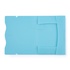 Papírenské zboží - Sloha s gumou A4 PP PASTELINI modrá