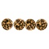 Papírenské zboží - Loptičky leopardí motív 4cm (4)