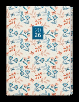 Papírenské zboží - Týdenní diář - Prokop - Lamino - B6 - Motýli