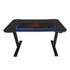 Papírenské zboží - Marvo Herný stôl DE-03 PRO, 120 x 66 cm, 71-121 cm, elektricky nastaviteľná výška, podsvietený, podsvietná herná podložka