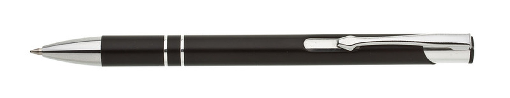 Papírenské zboží - Kuličkové pero kovové ALBA černá