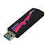 Papírenské zboží - Goodram USB flash disk, USB 3.0 (3.2 Gen 1), 64GB, UCL3, čierny, UCL3-0640K0R11, USB A, s výsuvným konektorom