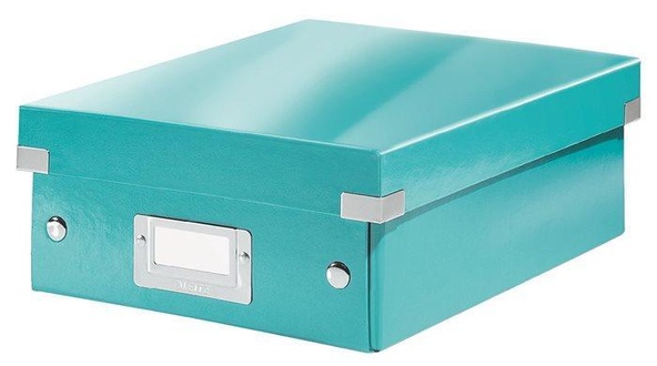 Papírenské zboží - Malá organizační krabice Leitz Click & Store, Modrá