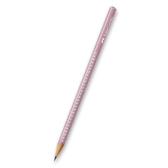 Papírenské zboží - Grafitová tužka Faber-Castell Sparkle - perleťová růžová
