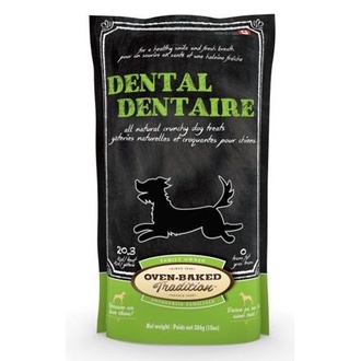 Papírenské zboží - OBT All Natural crunchy dog treats DENTAL 284 g, pamlsek k péči o zuby 