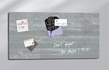 Papírenské zboží - Magnetická sklenená tabuľa Artverum®, textúra betónu, 91x46cm, SIGEL