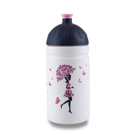 Papírenské zboží - Zdravá lahev 0,5 l Dívka s deštníkem