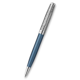Papírenské zboží - Parker Sonnet Premium Metal Blue CT kuličková tužka