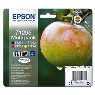 Papírenské zboží - Epson originální ink C13T12954012, T1295, CMYK, 32,2ml, Epson Stylus SX420W, 425W, Stylus