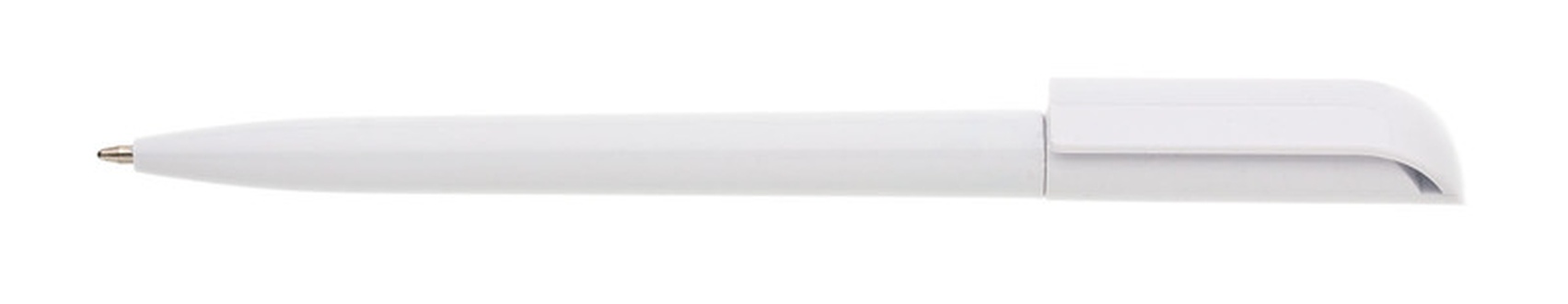 Papírenské zboží - Kuličkové pero plastové ROTATE bílá