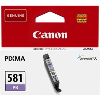 Papírenské zboží - Canon originální ink CLI581 PB, photo blue, 5,6ml, 2107C001, Canon PIXMA TR7550,TR8550,TS