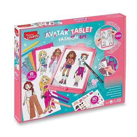 Papírenské zboží - Sada Maped Creativ Avatar Tablet - Fashion BFF
