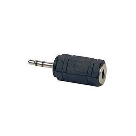 Papírenské zboží - Audio Redukce, Jack (2,5mm) M-Jack (3,5mm) F, 0, stereo, černá, Logo