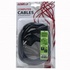 Papírenské zboží - Sieťový kábel 230V napájací, CEE7 (vidlica)-C13, 3m, VDE approved, čierny, Logo