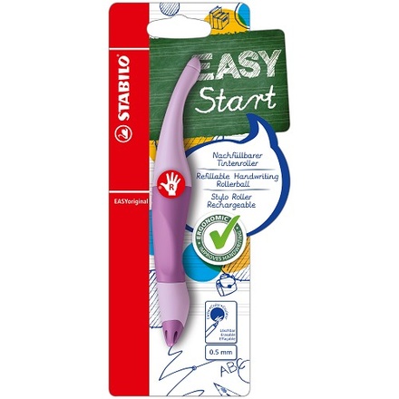Papírenské zboží - Ergonomický roller pro praváky STABILO EASYoriginal Pastel pastelová fialová
