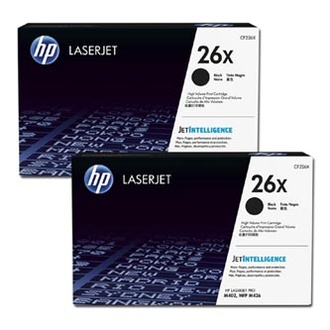 Papírenské zboží - HP originální toner CF226XD, black, 18000 (2x9000)str., HP 26X, high capacity, HP LaserJe