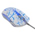Papírenské zboží - E-blue Myš Cobra, 2500DPI, optická, 6tl., drôtová USB, bielo-modrá, herná, e-box