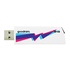 Papírenské zboží - Goodram USB flash disk, USB 2.0, 16GB, UCL2, biely, UCL2-0160W0R11, USB A, vysúvací konektor