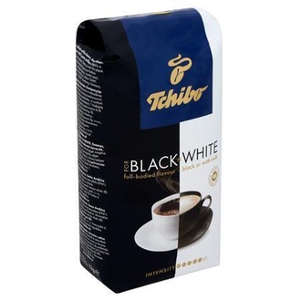 Papírenské zboží - Káva "Black & White", pražená, zrnková, 1000 g, TCHIBO