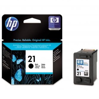 Papírenské zboží - HP originální ink C9351AE, HP 21, black, 150str., 5ml, HP PSC-1410, DeskJet F380, OJ-4300