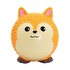 Papírenské zboží - Loptička v dizajne Totoro líška, so zvukom, 8 cm, latex, oranžová, HipHop