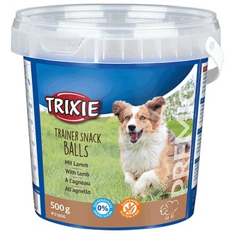 Papírenské zboží - PREMIO Trainer Snack Lamb Balls, jehněčí tréninkové pamlsky 500 g 