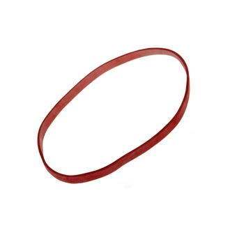 Papírenské zboží - Gumičky červené silné (4 mm, průměr 8 cm) [1 kg]