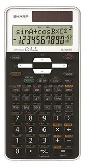 Papírenské zboží - Vědecká kalkulačka "EL506TS", 470 funkcí, SHARP