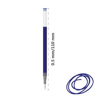 Papírenské zboží - Náplň do gelového pera, modrá, 0,32mm, pro pera se stiskacím mechanismem, PILOT