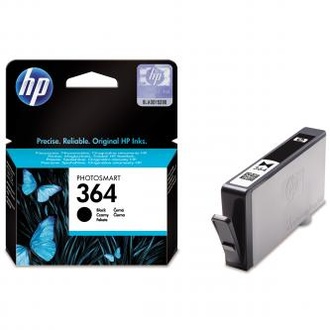 Papírenské zboží - HP originální ink CB316EE, HP 364, black, 250str., HP Photosmart B8550, C5380, D5460