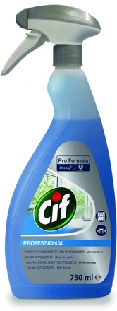 Papírenské zboží - CIF professional čistící prostředek na sklo, 750 ml