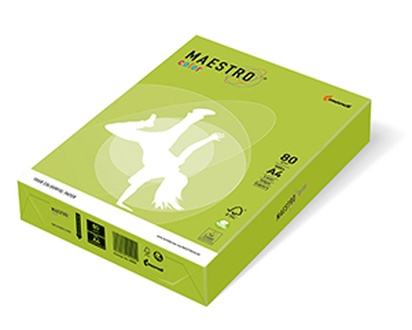 Papírenské zboží - MAESTRO color INTENSIV 80g 500 listů Lime Green - LG46