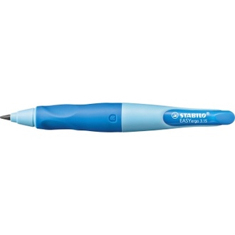 Papírenské zboží - Ergonomická mechanická tužka pro praváky - STABILO EASYergo 3.15 modrá/modrá HB+ořezávátko