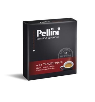 Papírenské zboží - Káva mletá, pražená, 2x250 g, PELLINI "Tradizionale"