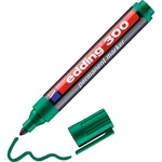 Papírenské zboží - Permanentní popisovač "300", zelená, 1,5-3mm, kuželový hrot, EDDING