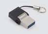 Papírenské zboží - USB flash disk MicroDuo, čierny, 64GB, USB 3.0 + micro USB adaptér, Kingston