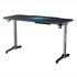 Papírenské zboží - ULTRADESK Herný stôl FRAG - BLUE, 140x66 cm, 76 cm, s XXL podložkou pod myš, s ultradesk BEAM, držiak slúchadiel aj nápojov
