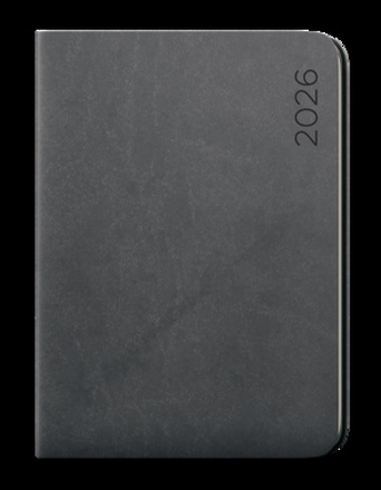 Papírenské zboží - Týdenní diář - Oskar - Nuba - A5 - šedá