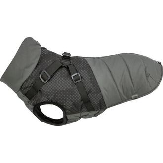 Papírenské zboží - Reflexní obleček PONTIS - vesta s postrojem, šedáXXS: 24cm, hruď: 37-41cm, krk: 27cm