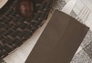 Papírenské zboží - Kapsička na príbory New hnedá s bielym obrúskom [125 ks]