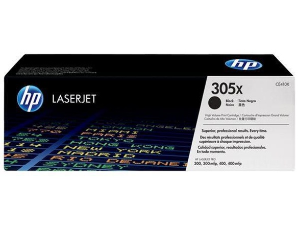 Papírenské zboží - CE410XD Toner pro LaserJet Pro 300 MFP M375 tiskárna, HP 305X černá, 2*4k