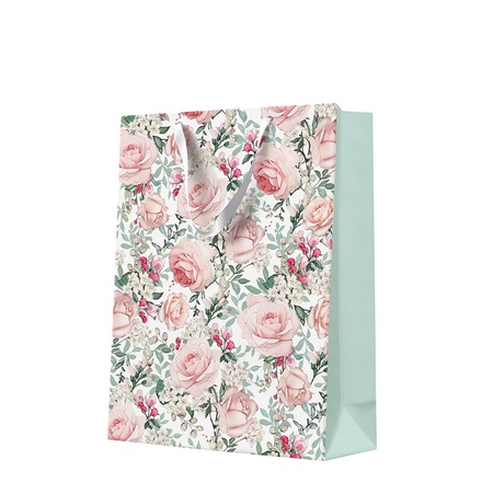 Papírenské zboží - Dárková taška velká - Gorgeous Roses 30x12x41 cm