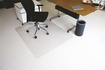 Papírenské zboží - Podložka pod stoličku, na koberec, tvar E, 120x150 cm, RS OFFICE "Ecoblue"