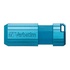 Papírenské zboží - Verbatim USB flash disk, USB 2.0, 32GB, PinStripe, Store N Go, modrý, 49057, USB A, s výsuvným konektorom