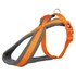 Papírenské zboží - Nylonový postroj PREMIUM podšitý - papaya XXS-XS: hruď: 26-38cm/10mm
