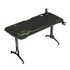 Papírenské zboží - ULTRADESK Herný stôl GRAND YELLOW-GREEN, 160x75 cm, 70-80 cm, 3 úrovne výšky, s XXL podložkou pod myš, držiak slúchadiel aj nápojo