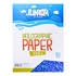 Papírenské zboží - Dekoračný papier A4 10 ks modrý holografický 250 g
