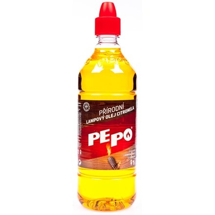 Papírenské zboží - Pe-Po Citronela přírodní lampový olej proti komárům 1 l