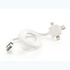 Papírenské zboží - Kábel USB (2.0), USB A M-USB C/Lightning/Micro-USB, 1.5m, 3v1, zelený, Powercube, pl