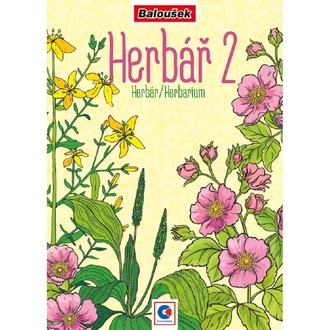 Papírenské zboží - Omalovánka A5 - Herbář II.